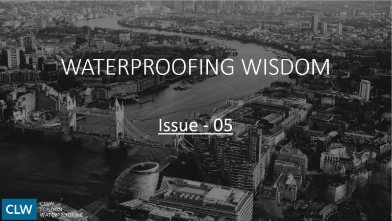 Waterproofing Wisdom Episode 05, BS 8102 Table 2