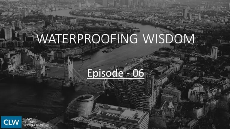 Waterproofing Wisdom Episode 06, Design Risk